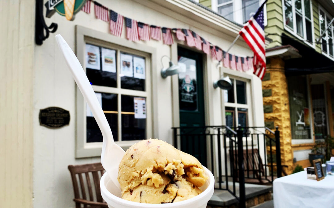 Now Serving Edible Cookie Dough